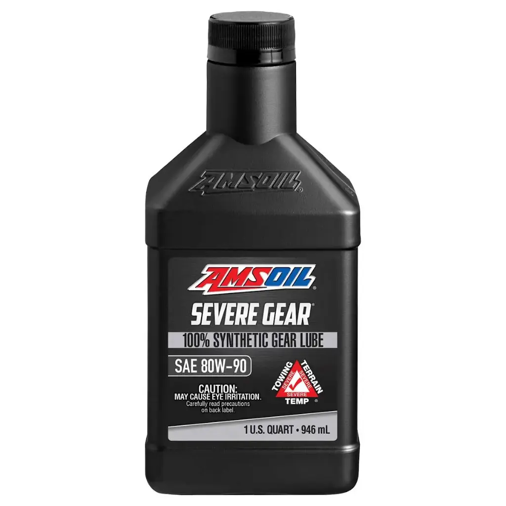 AMS OIL SEVERE GEAR® 80W-90 100% Synthetic Gear Lube 