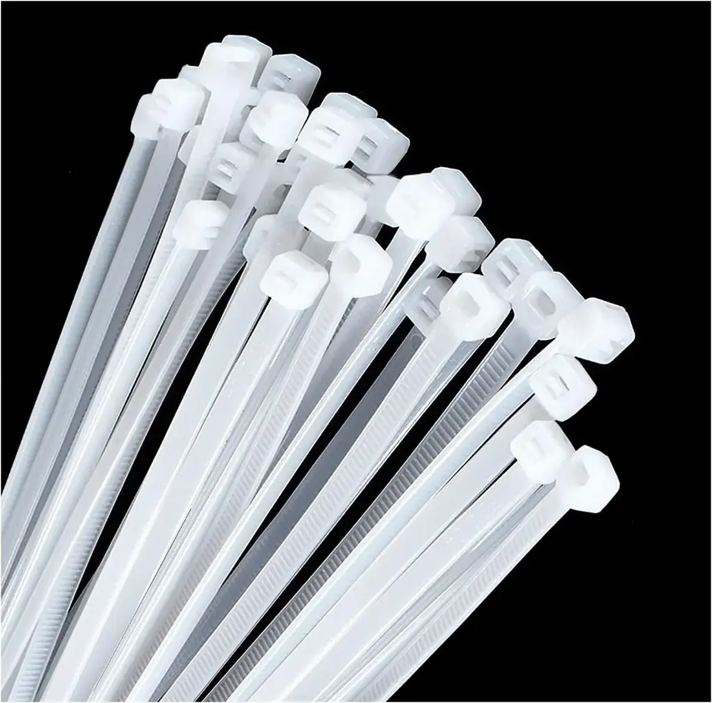 250  PACK  14"  WHITE WIRE TIES