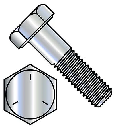 1/4"-28 (Fine) Grade 5 Hex Head Cap Screw