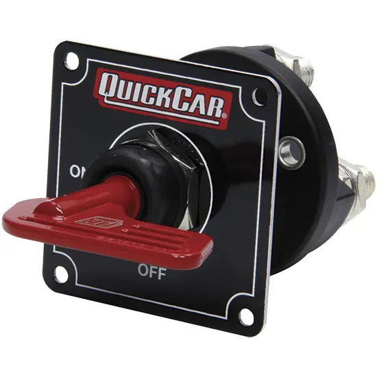 Master Disconnect Black With Removable Red Key, Waterproof