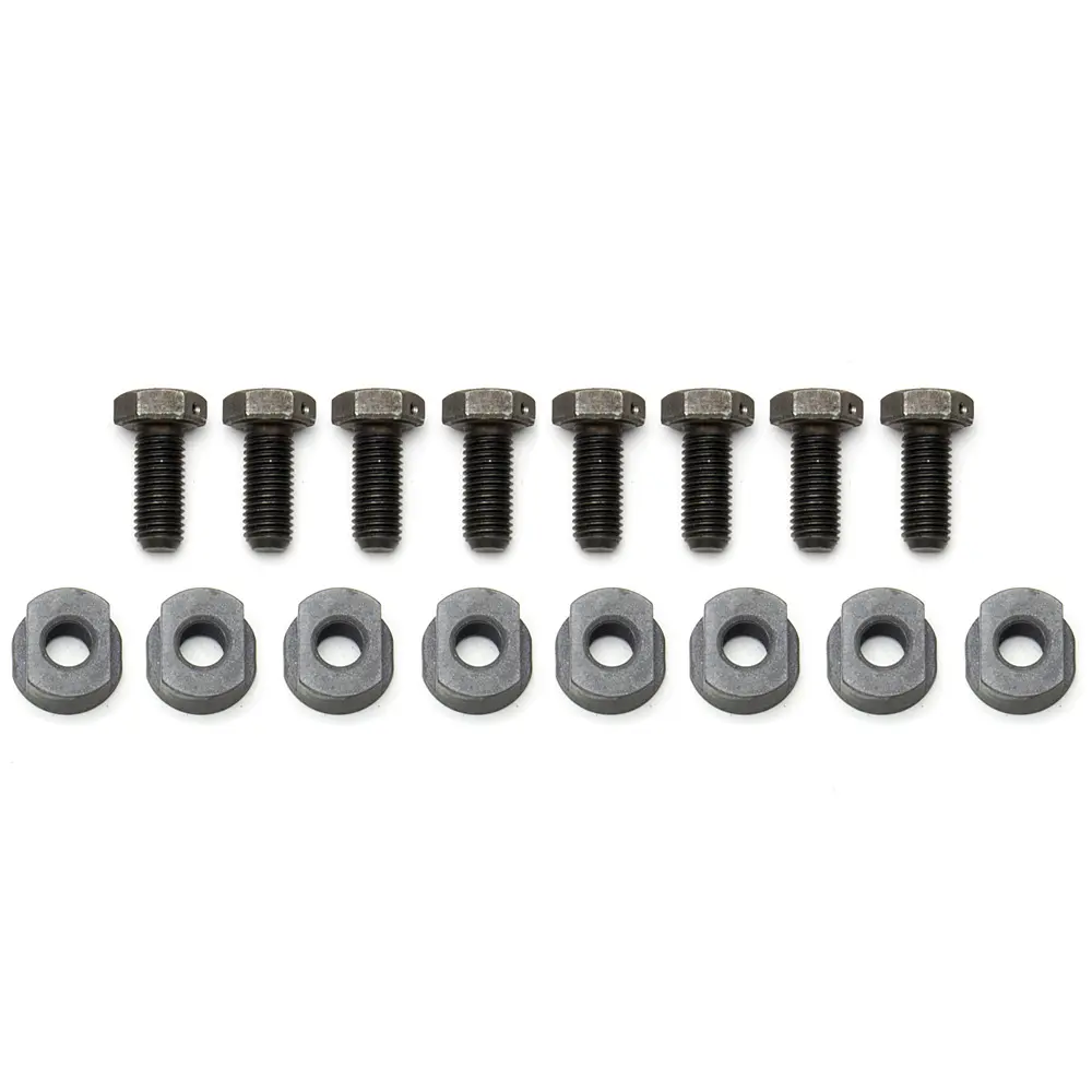 Rotor Bolt Kit, 8 Hex Head Bolts with T-Nuts