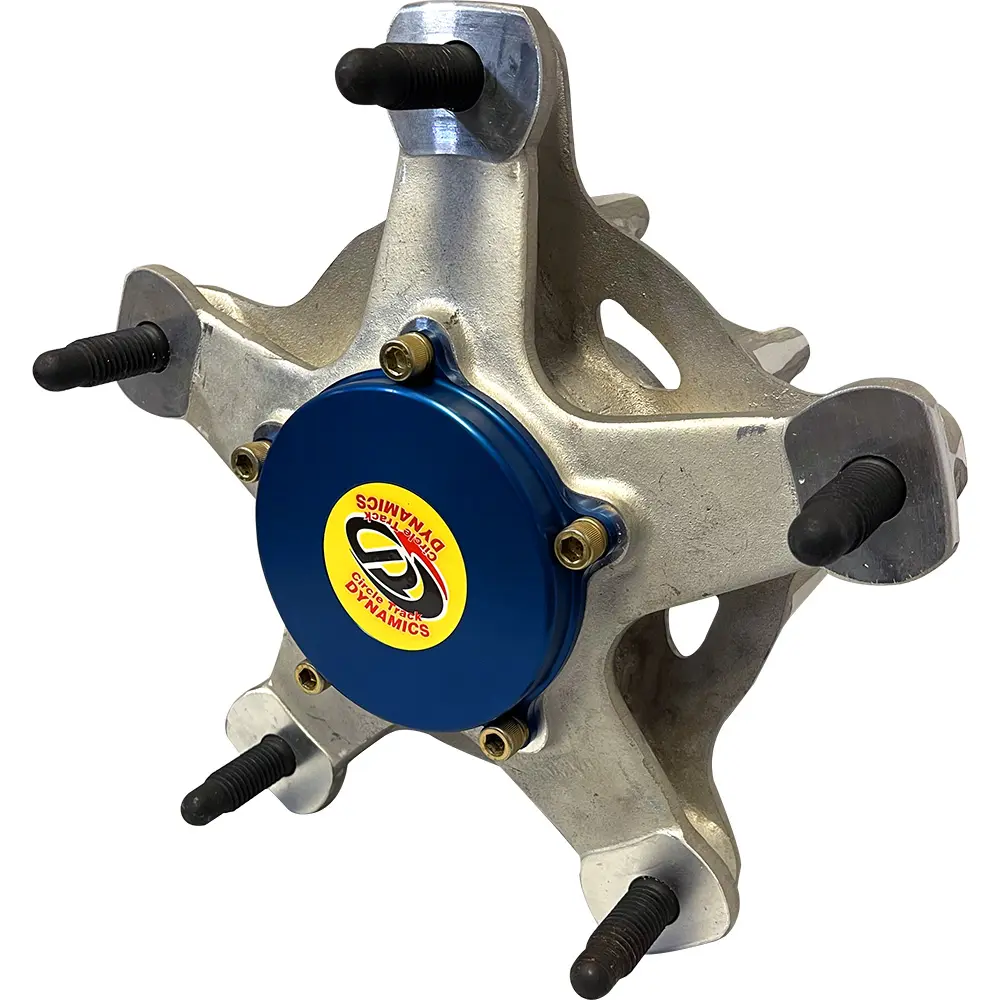 CTD Wide Five 2-7/8" Front Hub, Black Hub Cap, (NO BEARING) 