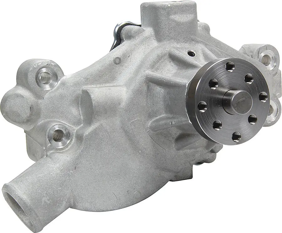 Water Pump, Mechanical, 3/4'' Pilot, Short Design, Aluminum, Small Block Chevy