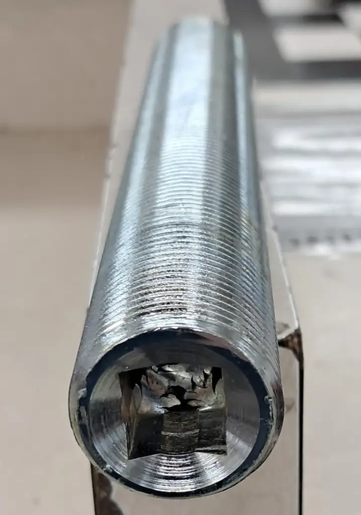 **1-1/8" Fine Thread x  8" Weight Jack Bolt 