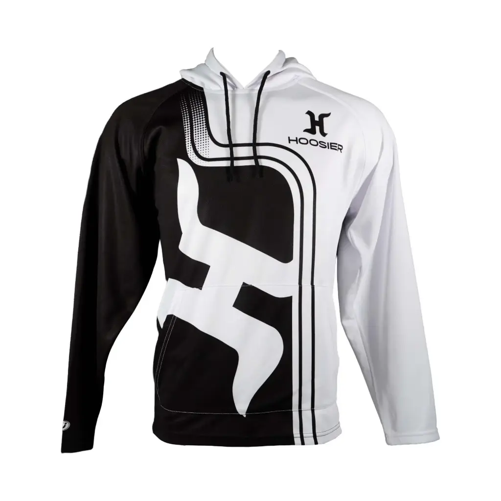 Hoosier-OT Sports Hardline B&W Hoodie