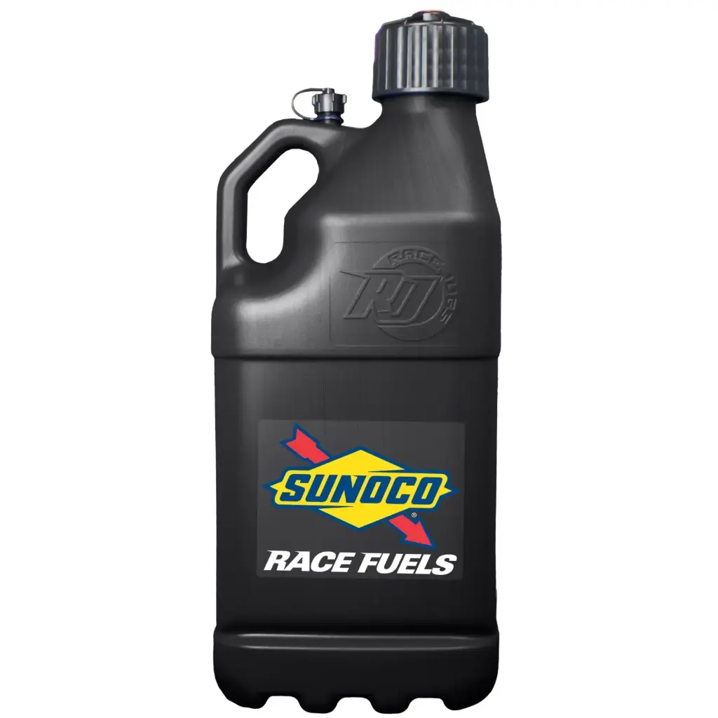 Sunoco Utility Jug, 5 Gallon, Plastic, Black