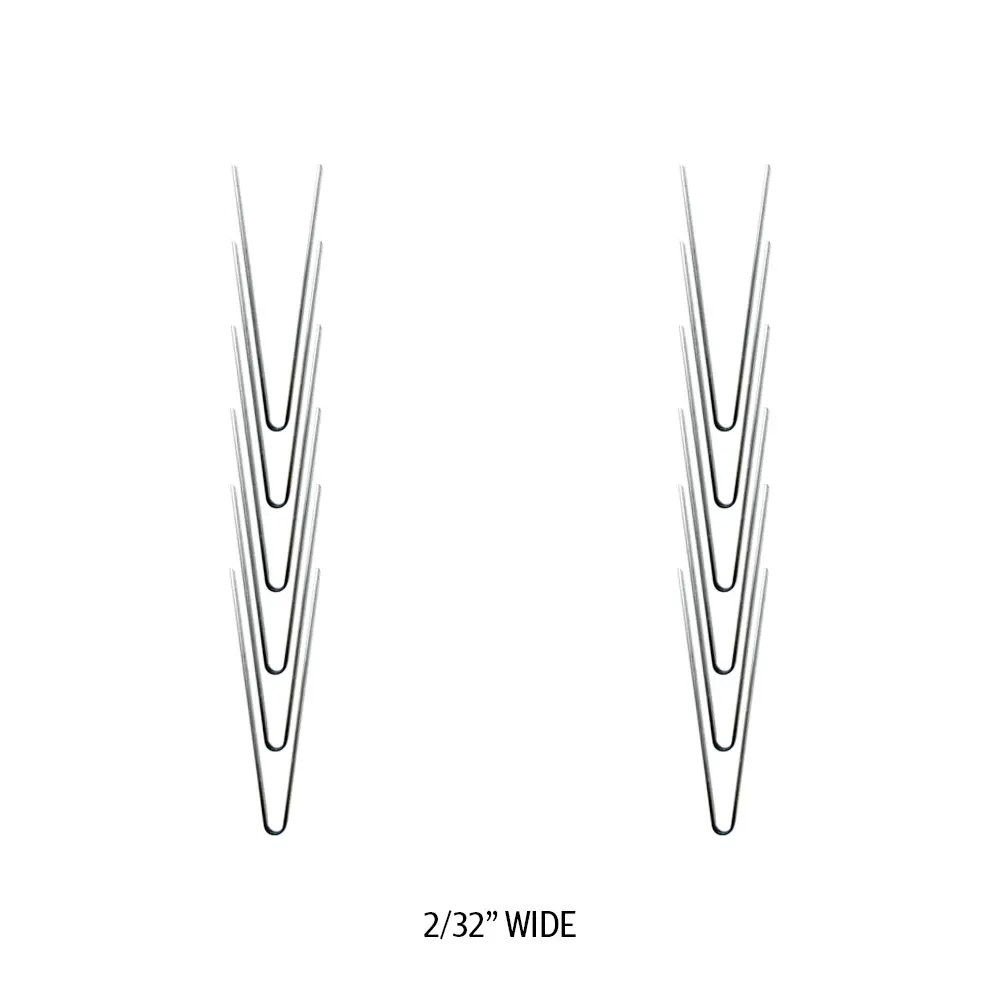 Van Alstine GV1000 Round Bottom Blades - #2 - 2/32" - (12)