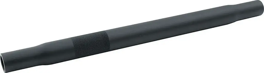 Suspension Tube, Swedged, 7/8'' OD, 6'' Long, 5/8''-18 Female Thread, Steel, Black Zinc, Each