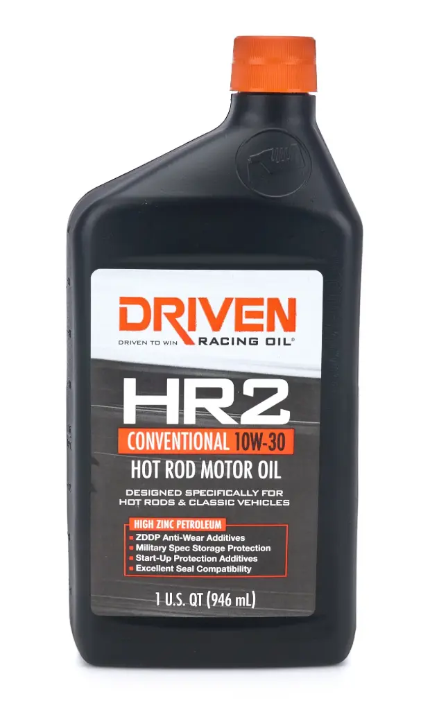 Motor Oil, HR2, High Zinc, 10W30, Conventional, 1 qt Bottle, Each
