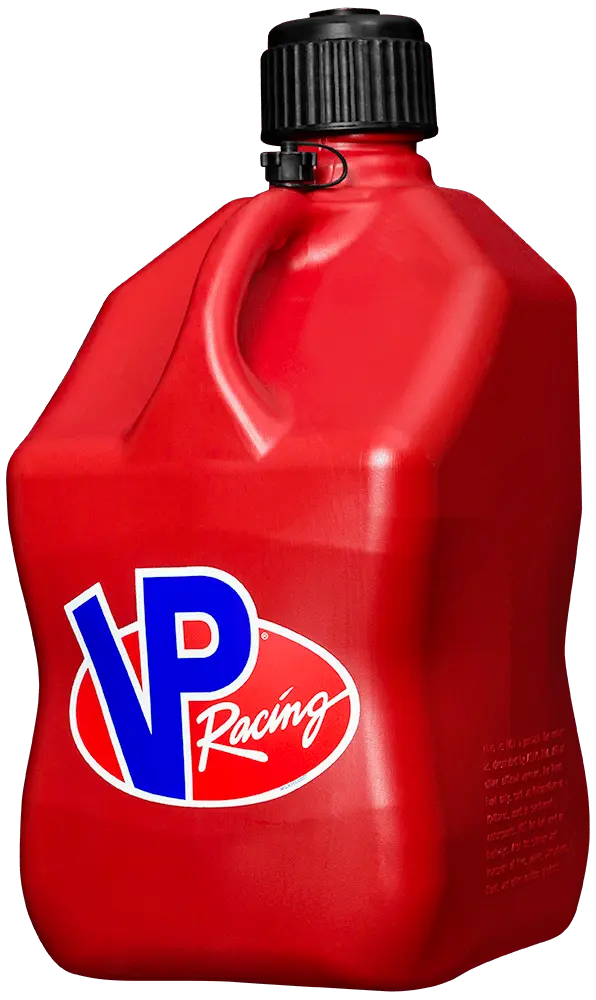 Utility Jug, Motorsport, 5.5 gal, 10.5 x 10.5 x 21.25 in Tall, O-Ring Seal Cap, Screw-On Vent, Square, Plastic, Red, Each