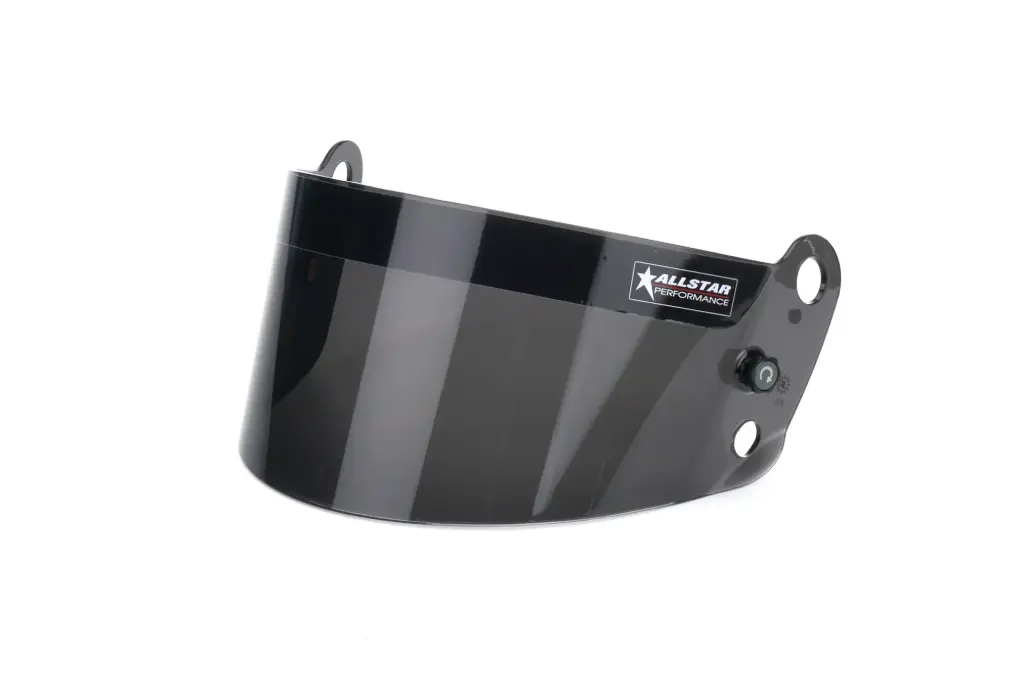 Helmet Shield, Anti-Fog, 3 mm Thick, Dark Smoke, Allstar Helmets, Each