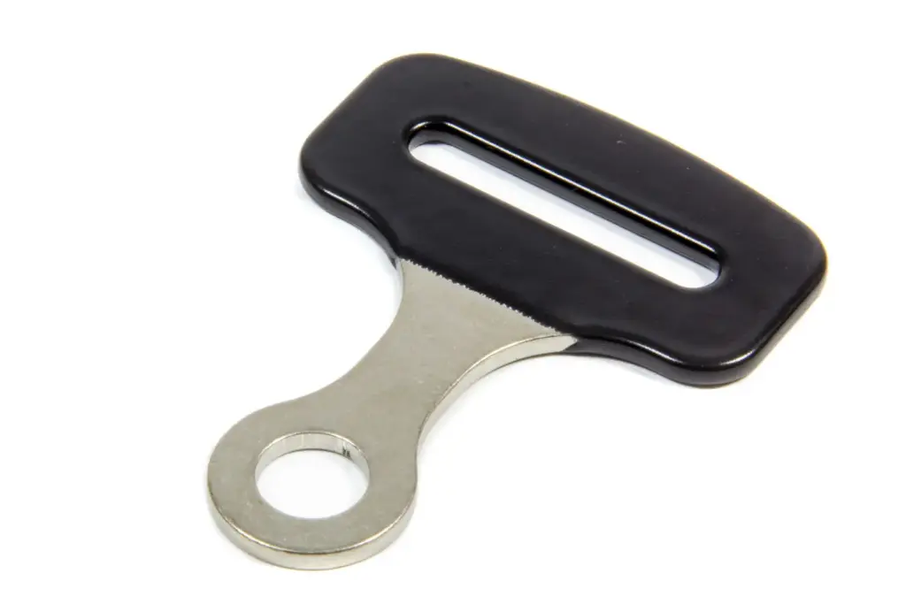 Harness End, Bolt-In, 1.625 in Slit, Bendable, Rubber / Steel, Black / Natural, Each