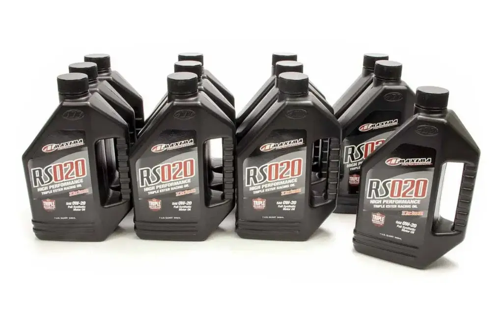 Motor Oil, RS020, 0W20, Synthetic, 1 qt Bottle, Set of 12