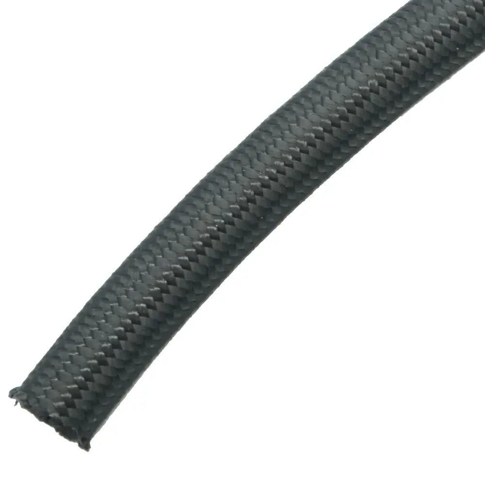  Fragola Premium Black Nylon Braided Race Hose #8 (1/2'') By The Foot