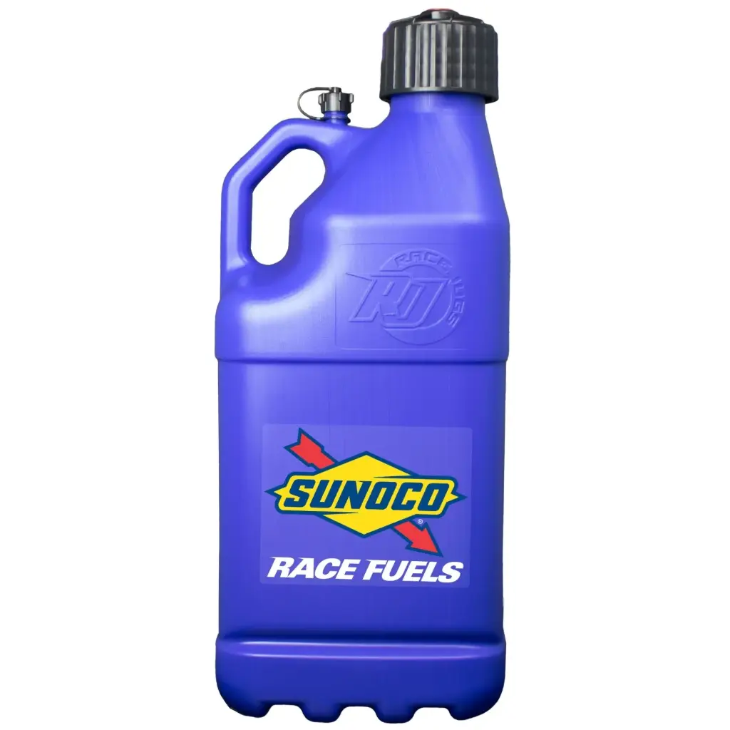 Sunoco Utility Jug, 5 Gallon, Plastic, Blue