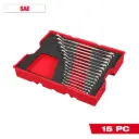 Milwaukee 15pc. SAE Combination Wrench Set with Tray for PACKOUT™ Drawers 48-22-0155