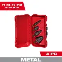 Milwaukee 4PC Step Drill Bit Set 48-89-9223