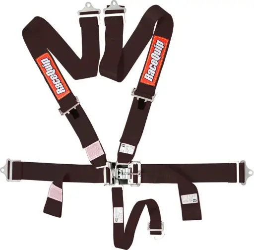 [RQP 711001] Racequip Black 5 Point Harness