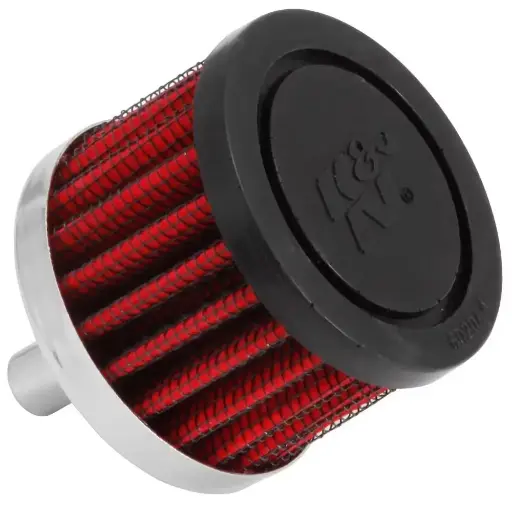 [KNE 62-1010] Crankcase Vent Air Filter, 1/2'' x 2'' OD x 1-1/2" Tall
