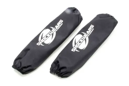 [OUT 30-1348-01] 12" x 3.5"  Shock Cover Black, Pair