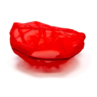 [OUT 44-4TRD] 14'' x 4'' Red W/Top Pre Filter 