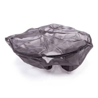 [OUT 44-6TBK] 14'' x 6'' Black W/Top Pre Filter 