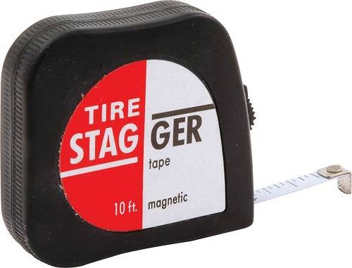 [BRP40]  Tire Stagger Tape Measure 1/4" x 10' Each