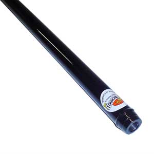 [BRPRR27BK] 27'' x 1-1/4'' OD. x 5/8"-18 Tap Tie Rod, Black