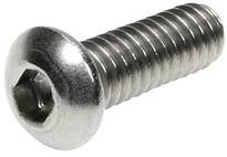 [BOL0303754FZ]  Zinc Button Head Bolt 10-32 x 3/8"