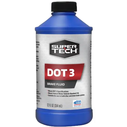 [WAL BRAKE FLUID] Dot 3  Brake Fluid  12 Oz.