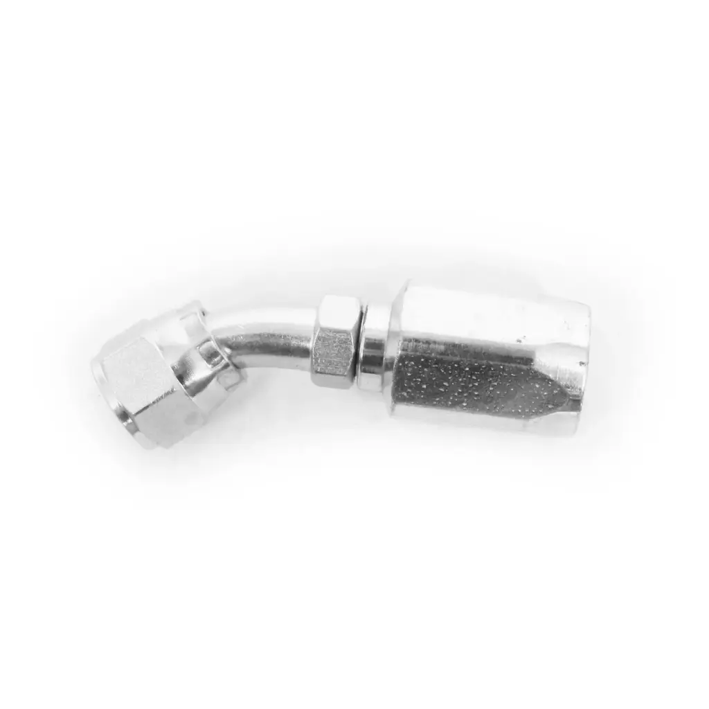 #6  45 Deg  Power Steering Hose End
