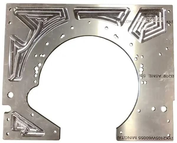 Rear Engine Plate Mid Rail