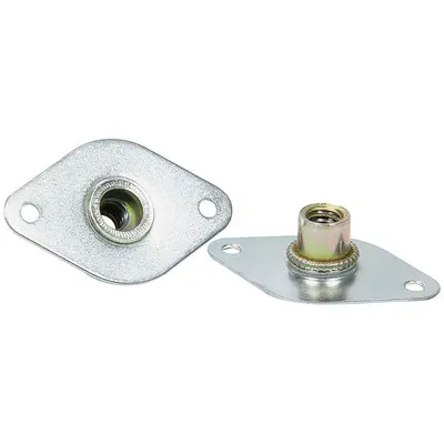 [SBF 003] 1/4''-20 Diamond Nut Plate Each