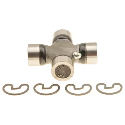 [SPI 5-153X] Universal Joint, 1310 Series, 1.062 in Bearing Caps, Clips Included, Greasable, Steel, Natural, Each SPI 5-153X