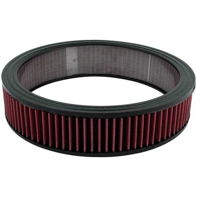 [ALL 26000] Allstar 14" X 3" Washable Air Filter-Reusable Cotton, Red, All 26000