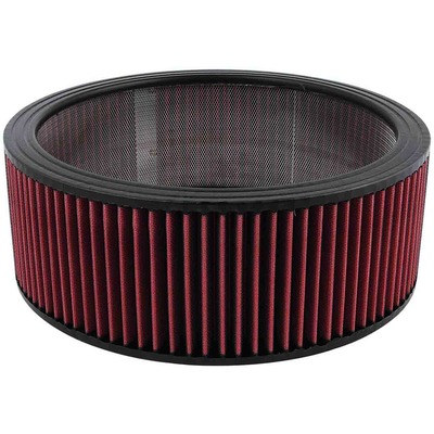 [ALL 26004] Allstar 14"X 5" Washable Air Cleaner Reusable Cotton, Red,-All 26004
