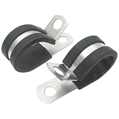 [ALL 18304] Allstar 5/8" Aluminum Line Clamps 10Pk-All 18304