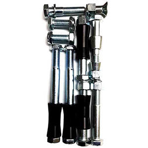 [BRP 4550BBK] Bicknell Bolt Kit For Adj Rear Panhard - Black-Brp 4550Bbk