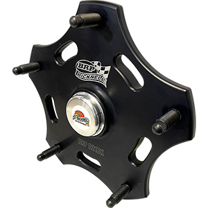 [BRP 821BK] Bicknell Front Hub With Cap And Races (Black)-Brp 821Bk