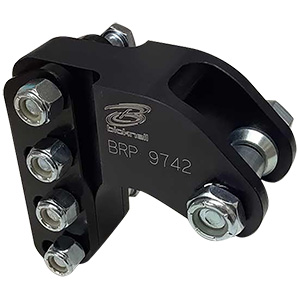 [BRP 9742] Bicknell Right Rear Shock Mount Assembly For Fox Shocks-Brp 9742
