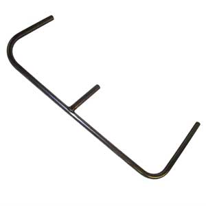 [BRP 7101] Bicknell Right Single Side Bar, Non-Painted-Brp 7101