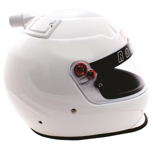 [RQP 266113] Racequip Medium Top Flow White Helmet-Rqp 266113