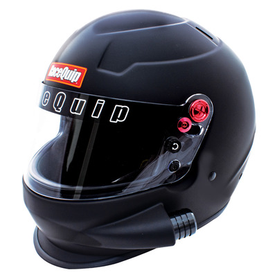 [RQP 296996] Racequip X-Large Side Air Flat Black Helmet-Rqp 296996