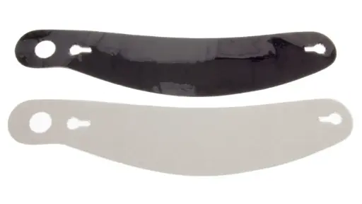 [ULT S56] Helmet Shield Tear Off, 2 mm, 12-1/8'' Center, Banana, Smoked, , Set of 5, ULT S56